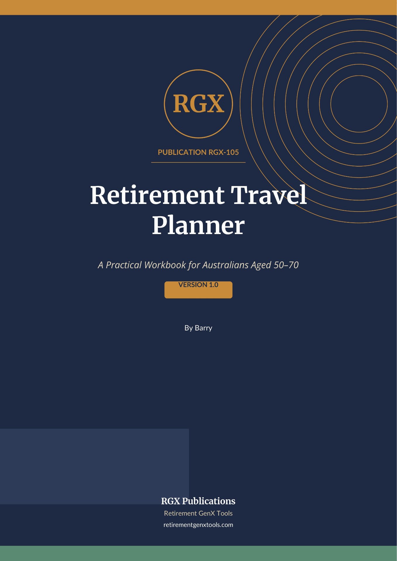 Retirement Travel Planner cover