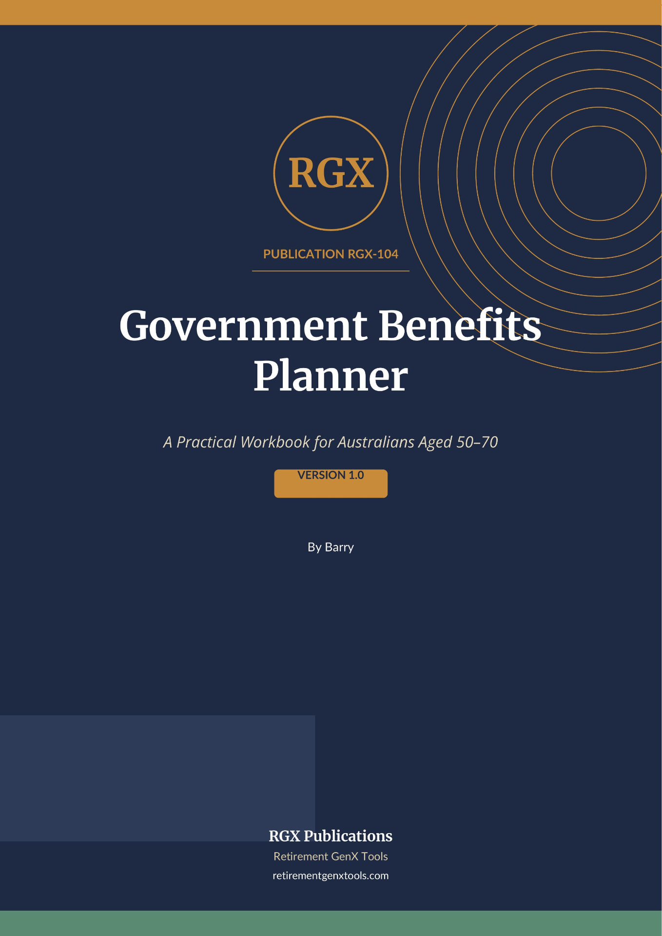 Government Benefits Planner cover