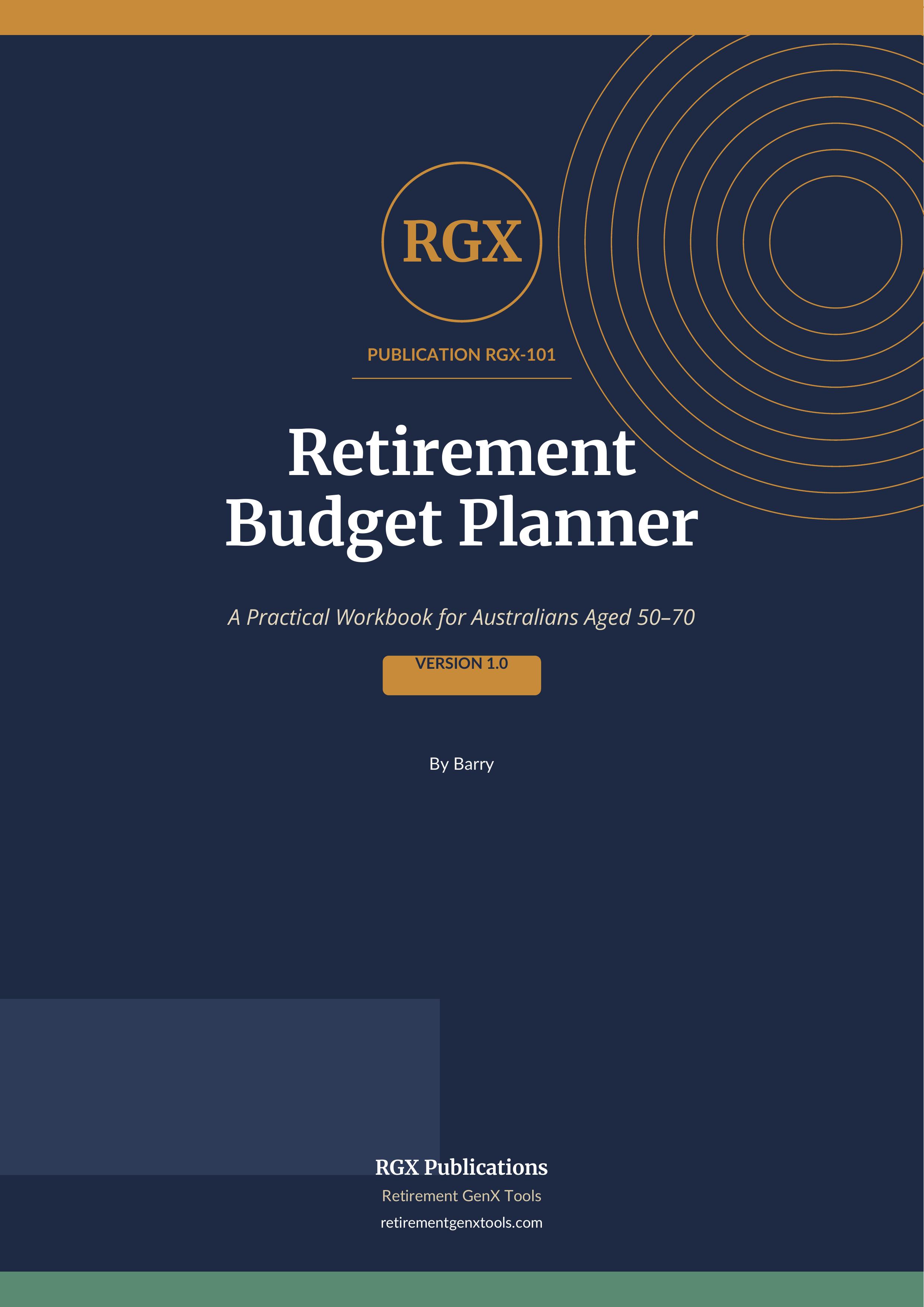 Retirement Budget Planner cover